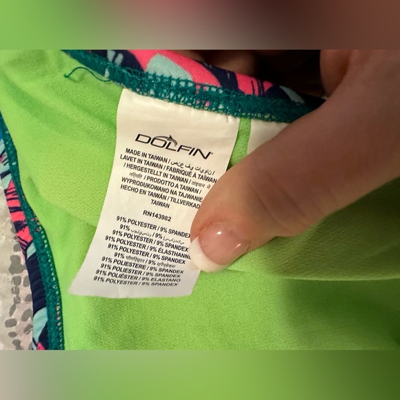 5 for $25-  NWT Dolfin Swimsuit (top only) sz XL - Picture 6 of 12